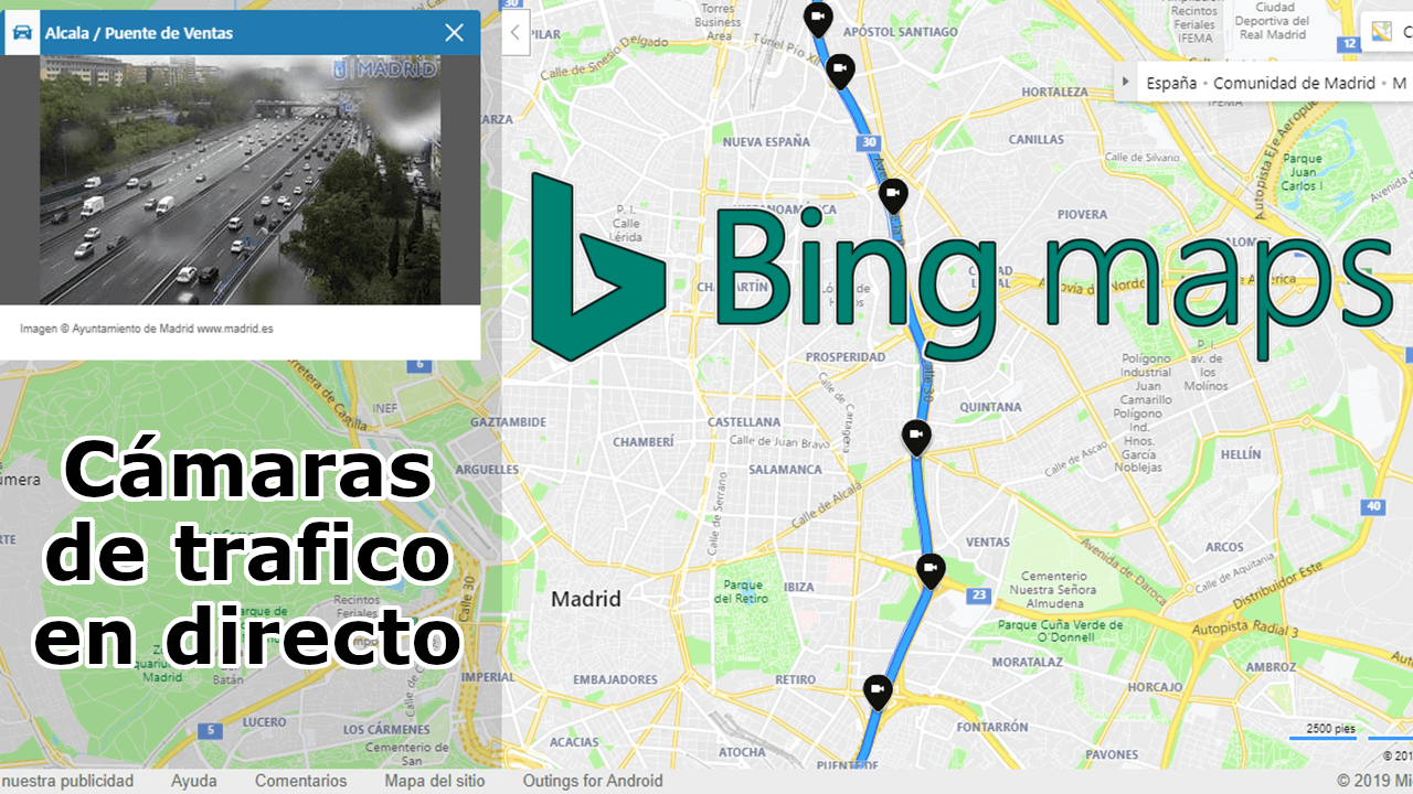 Como Ver Las C Maras De Tr Fico En Tiempo Real Con Bing Maps